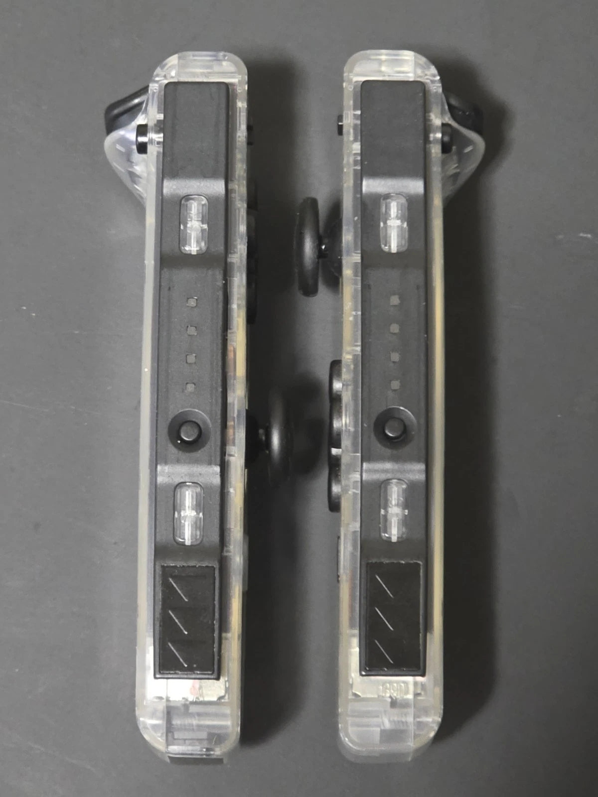 CLEAR Custom Nintendo Switch Joy-Cons OEM - HALL EFFECT Sticks - NO DRIFT
