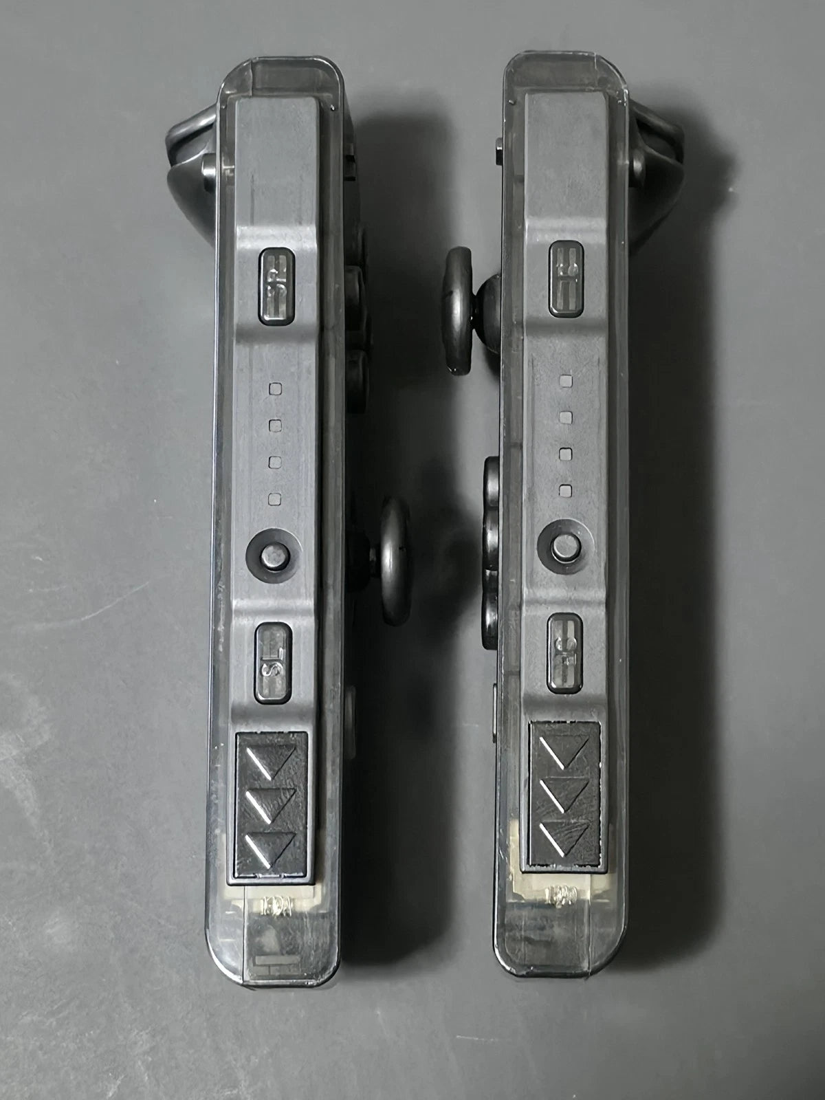 CLEAR Black Custom Nintendo Switch Joy-Cons OEM - HALL EFFECT Sticks - NO DRIFT
